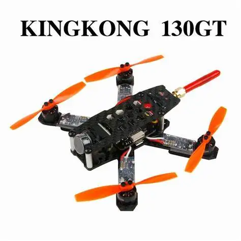 Drone Kit Fpv - KingKong LDARC 130GT 130mm カーボンファイバー クアッドコプター