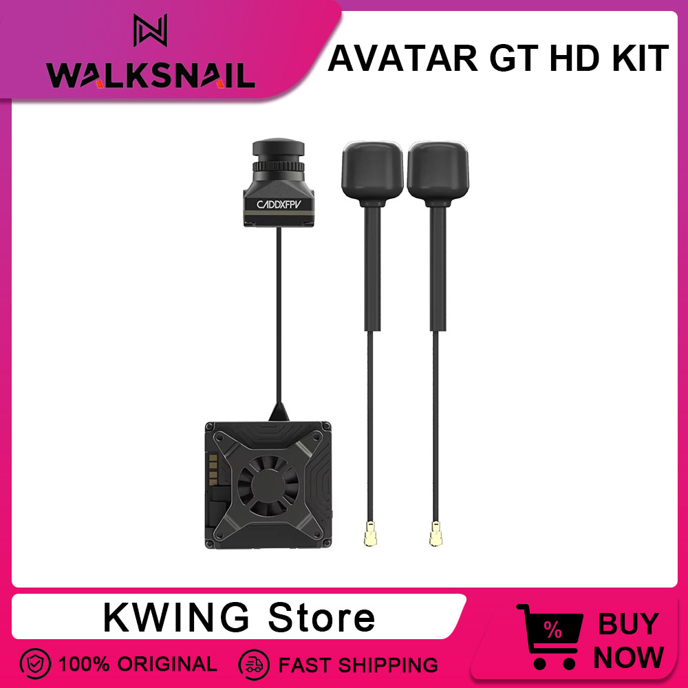 Walksnail アバター GT HD キット 2W VT - Drone Kit With Camera のレビューと価格