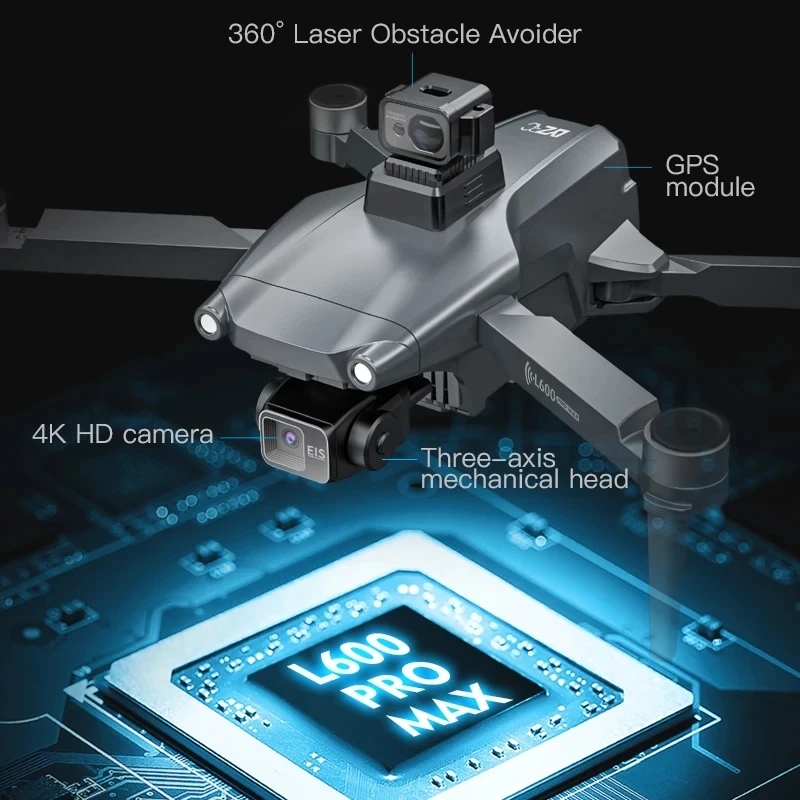 L600 プロマックス GPS ドローンプロフェッショナル  - Drone Kit Professional のレビューと価格