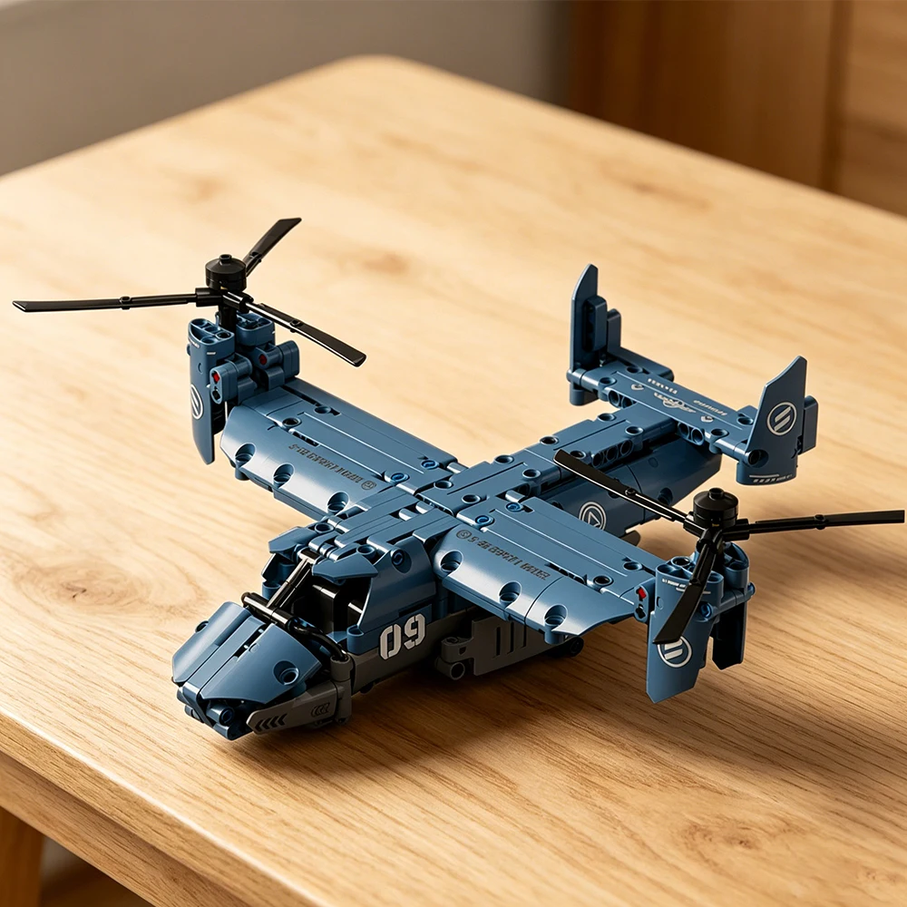 軍用V-22オスプレイ・ティルトローター組み立てブロックセッ - Jjrc Drone X12 のレビューと価格